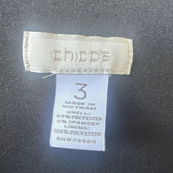 Chico's Maxi Dress Sleeveless Size 3 (XL/16) Multicolor Abstract Print Lined - Picture 5 of 7